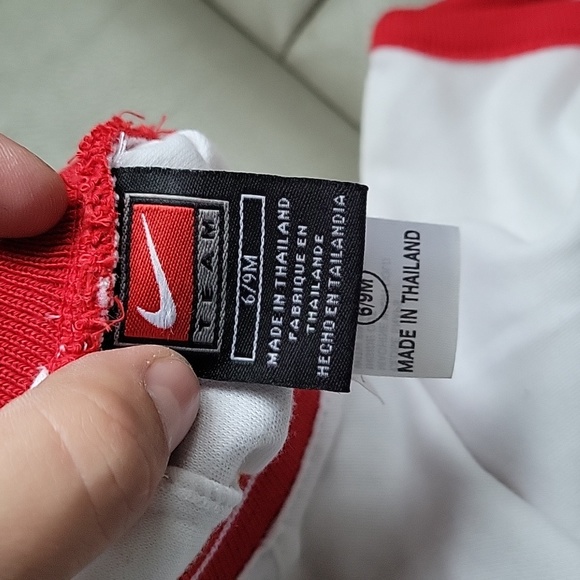 VTG NIKE ISU REDBIRDS 6/9M LONGSLEEVE ONESIE - Picture 6 of 13